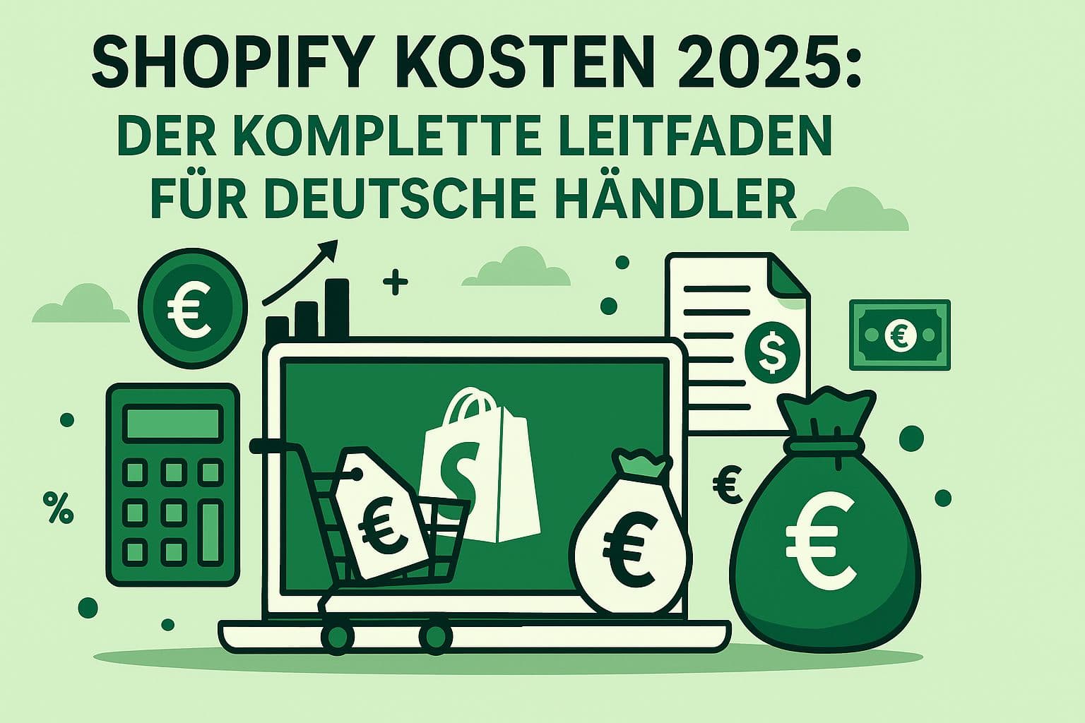 Shopify Kosten 2025: Der komplette Leitfaden für deutsche Händler
