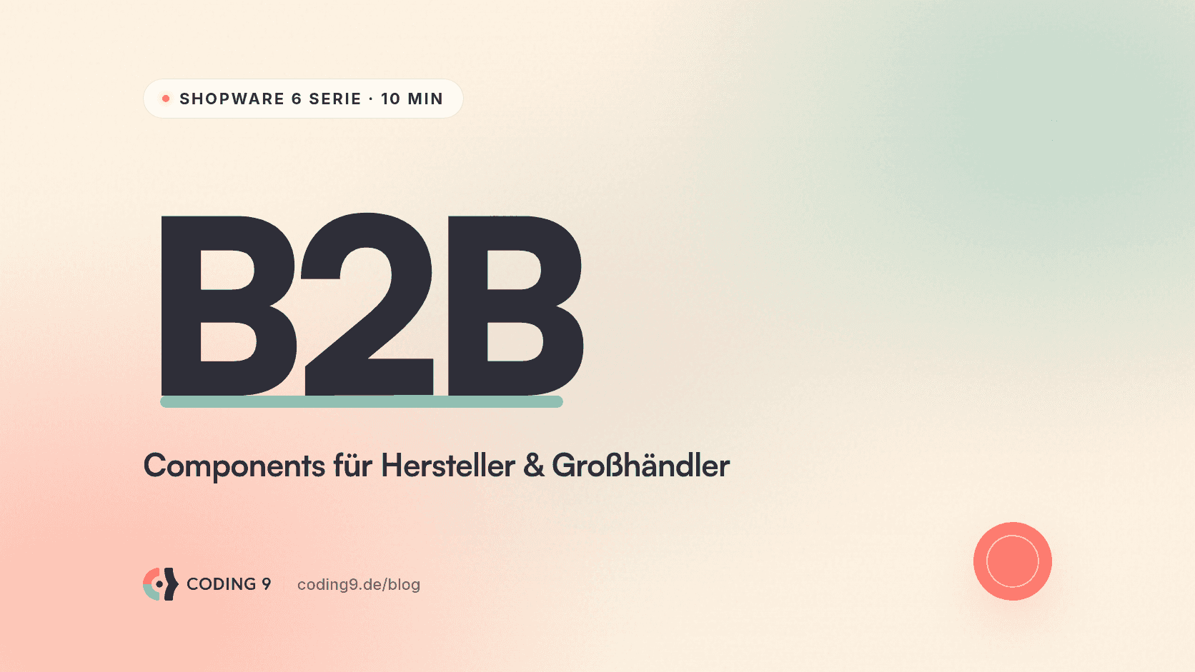 Shopware 6 B2B Components: Der Baukasten für Hersteller und Großhändler