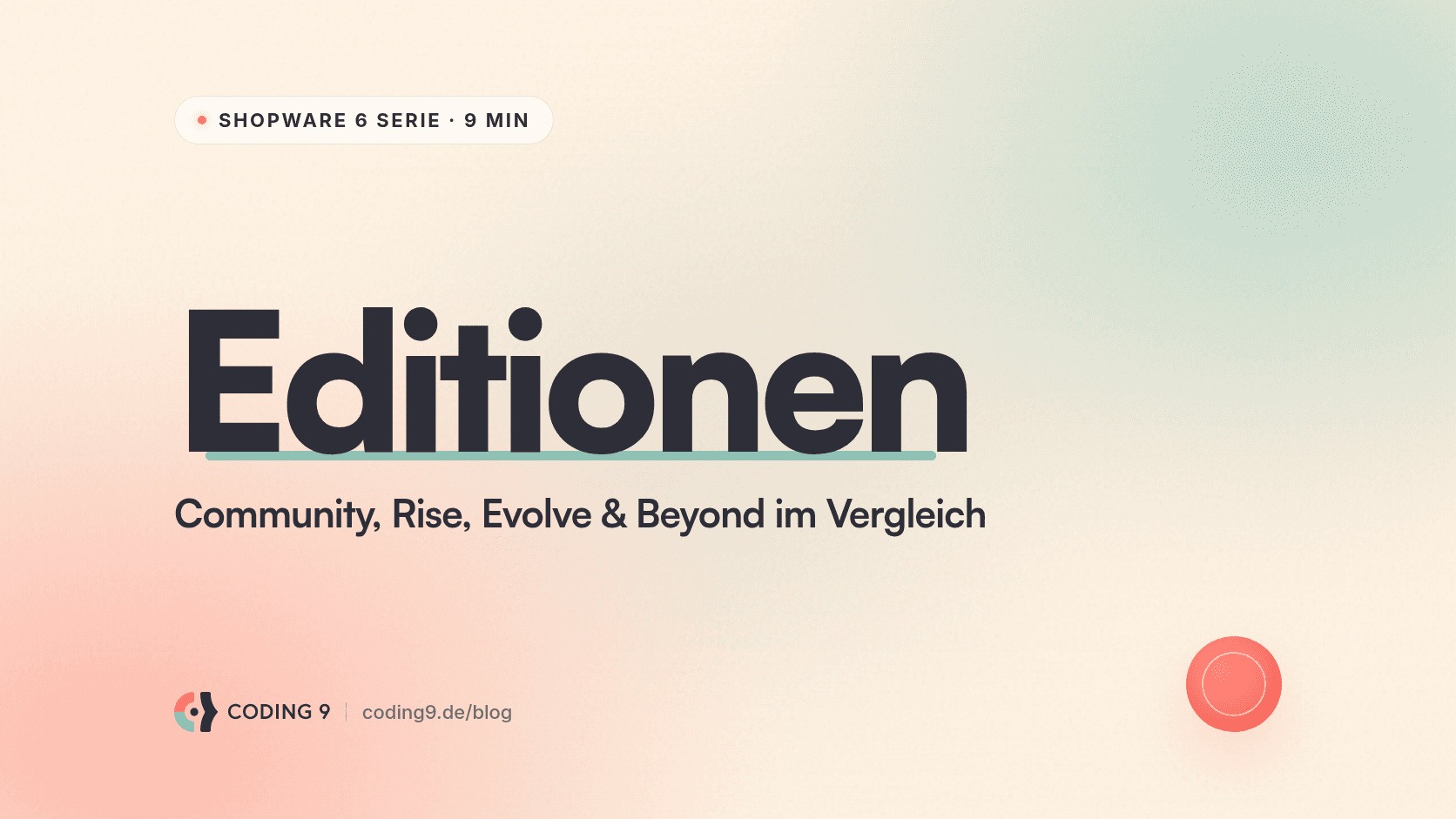 Shopware 6 Editionen im Vergleich: Community, Rise, Evolve & Beyond