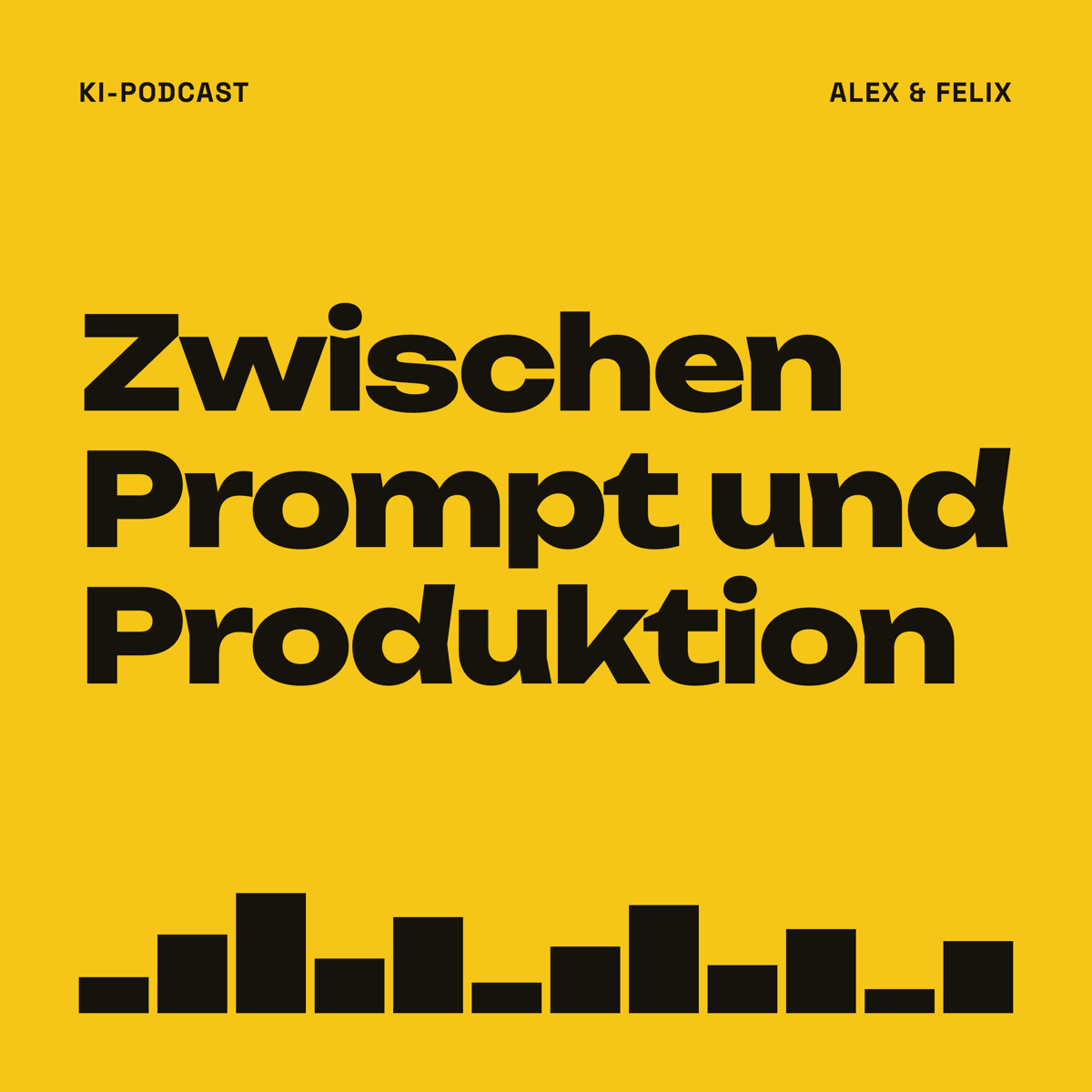 Cover-Artwork des Podcasts „Zwischen Prompt und Produktion“